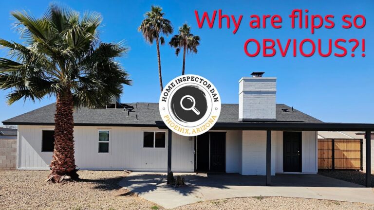 Common defects found inspecting a flipped home in Peoria, Arizona