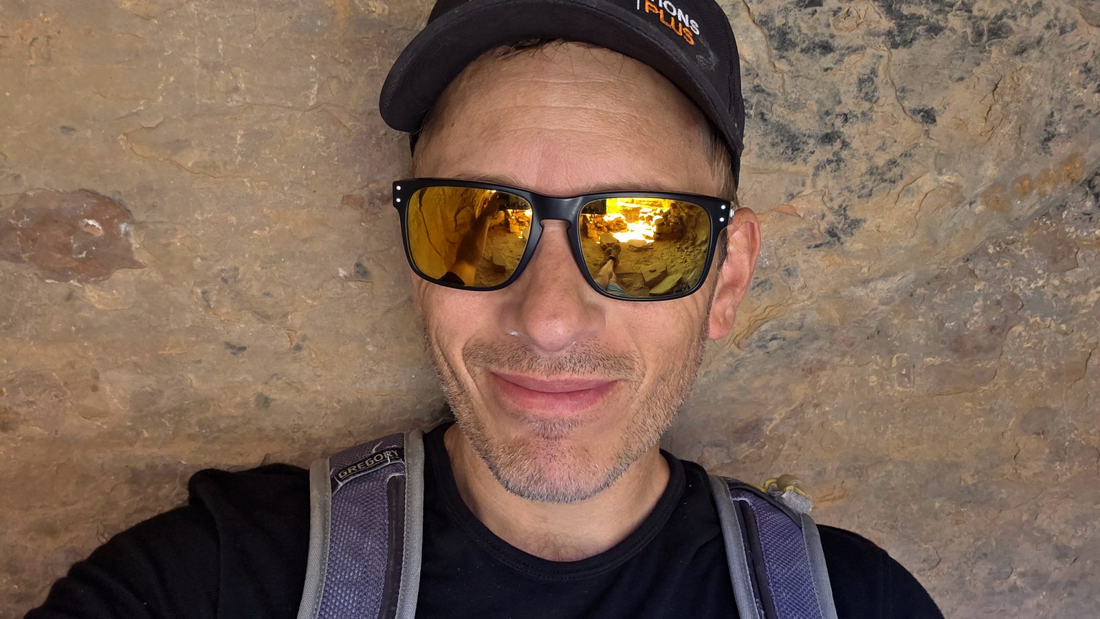 Home Inspector Dan Pierce hiking the red rocks of Sedona, Arizona