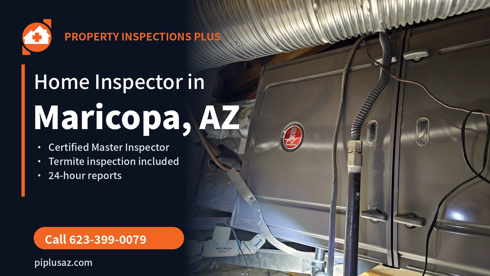Home inspector in Maricopa, AZ - Property Inspections Plus, Certified Master Inspector Dan Pierce