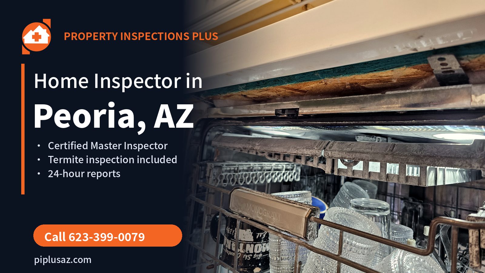 Home inspector in Peoria, AZ - Property Inspections Plus, Certified Master Inspector Dan Pierce
