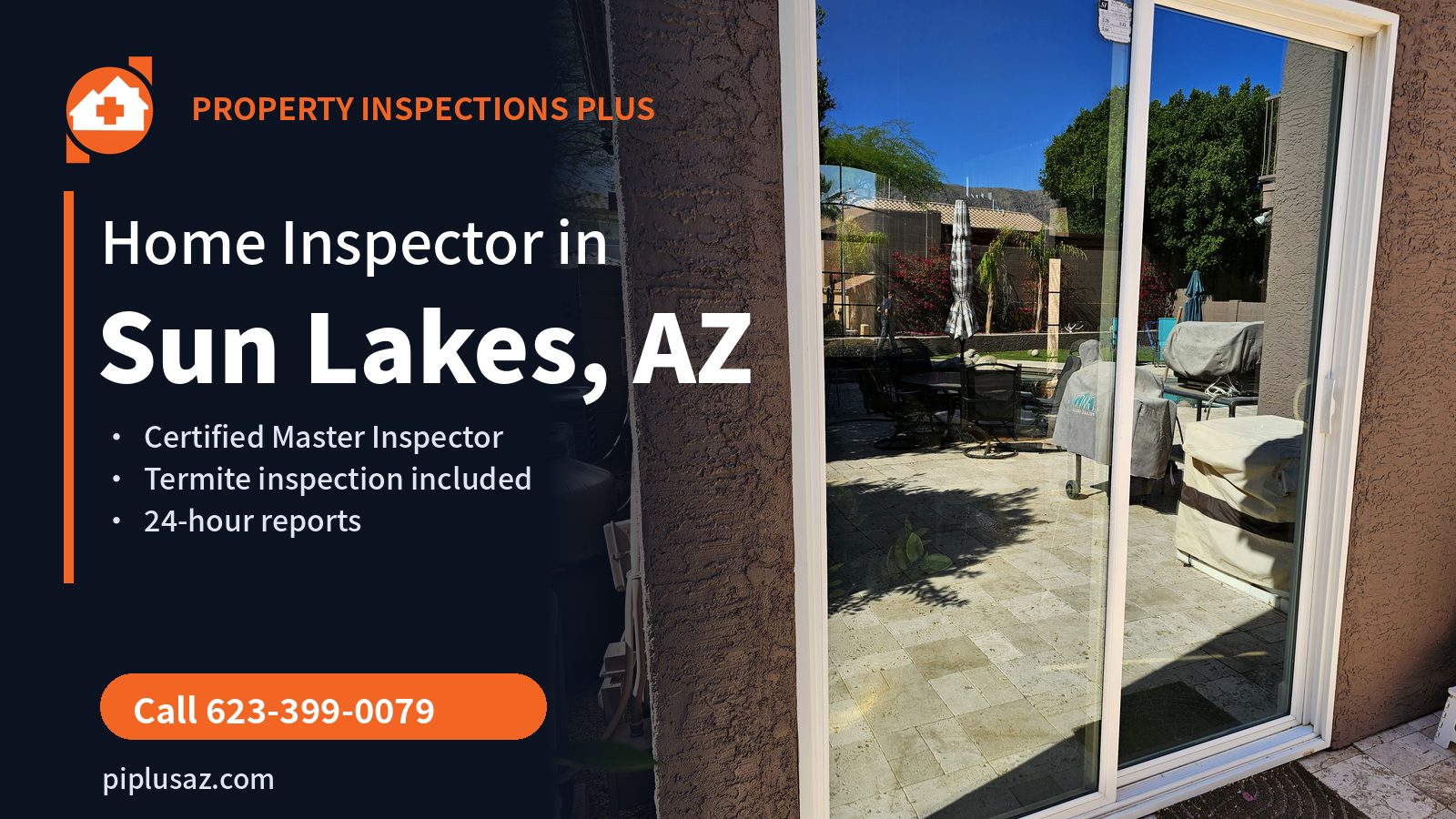 Home inspector in Sun Lakes, AZ - Property Inspections Plus, Certified Master Inspector Dan Pierce
