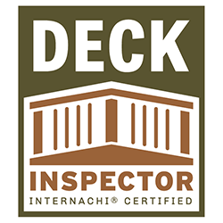 InterNACHI Certified Deck Inspector badge
