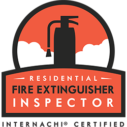 InterNACHI Certified Fire Extinguisher Inspector badge