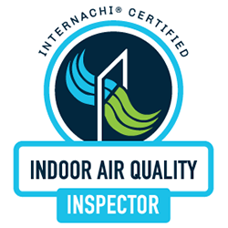 InterNACHI Certified Indoor Air Quality Inspector badge