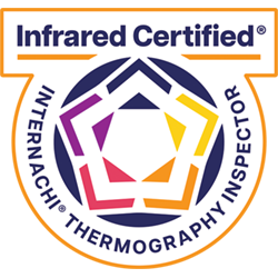 Infrared Certified InterNACHI Thermography Inspector badge
