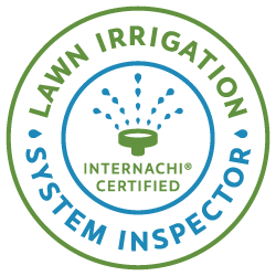 InterNACHI Certified Lawn Irrigation System Inspector badge