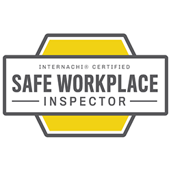 InterNACHI Certified Safe Workplace Inspector badge